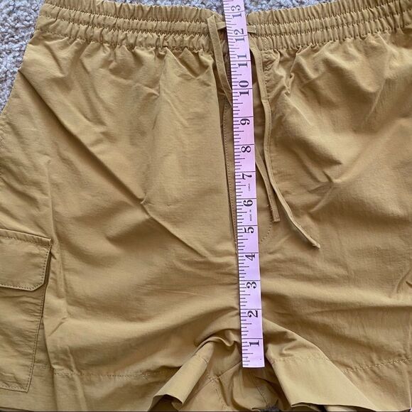 NEW Madewell | Ripstop Drawstring Pull-On Cargo Shorts, Size S - Picture 13 of 16